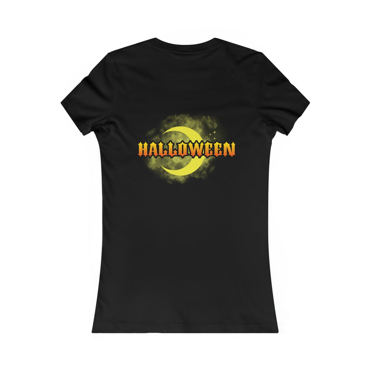 Women's Favorite Tee Spooky pumpkin Top Halloween Shirt