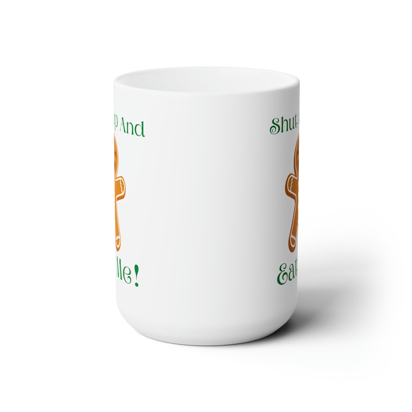 Eat Me Christmas Ceramic Mug 15oz