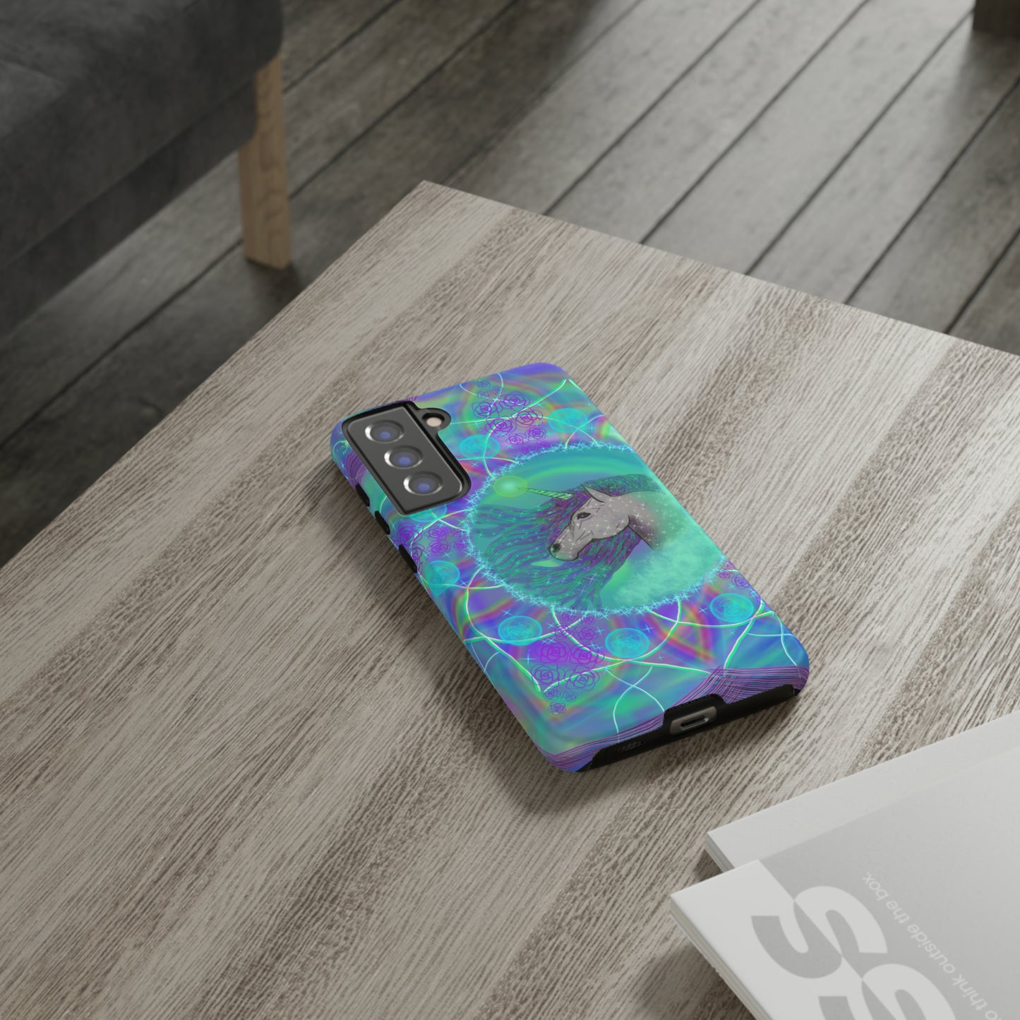 Mystic Unicorn Protective Phone Case, Samsung, iPhone, Pixel, all sizes