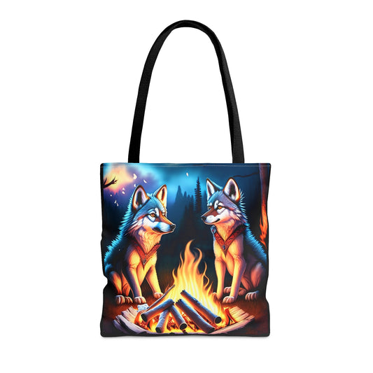 Campfire Tales, Tote Bag