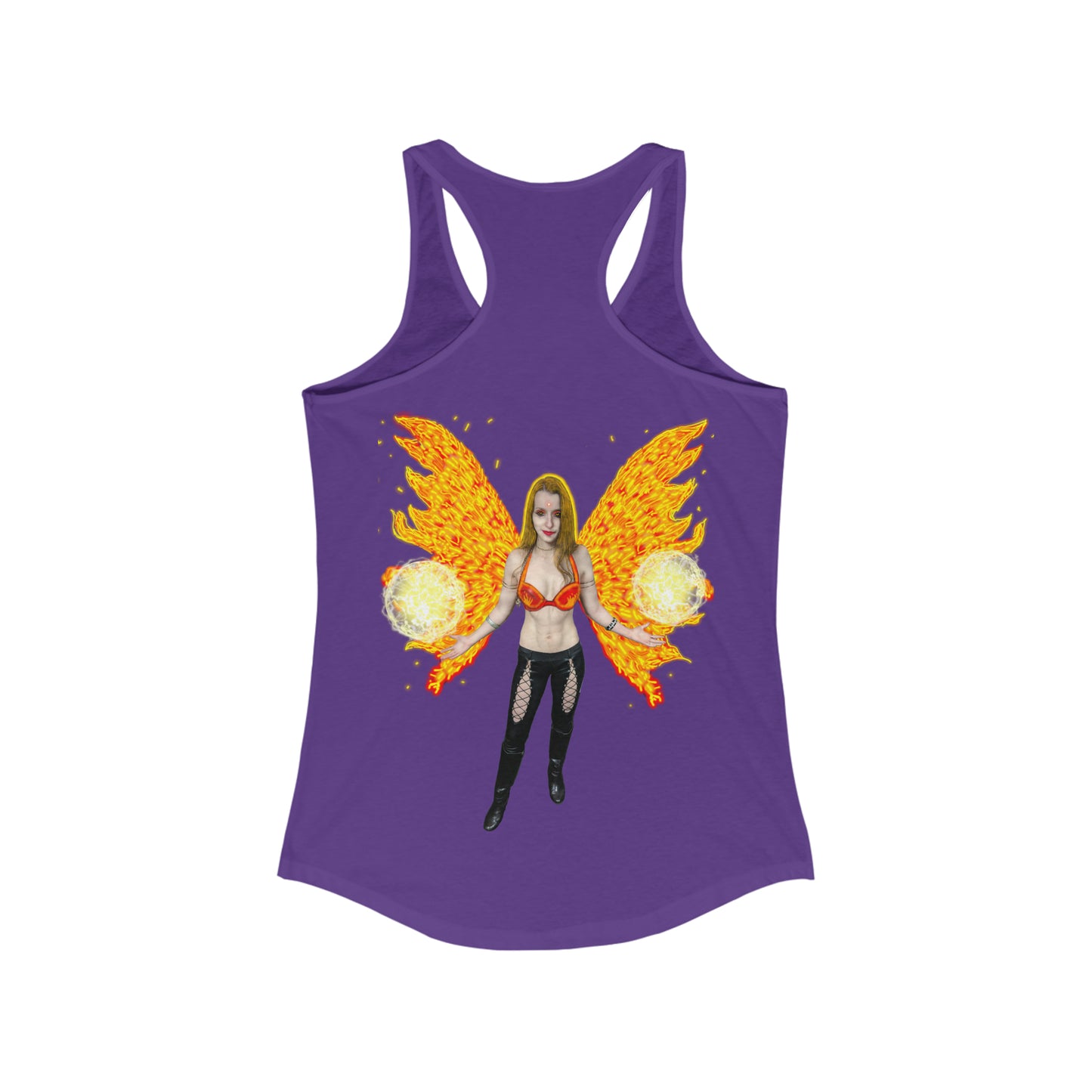 Mystic Fire Fairy Women's Ideal Racerback Tank