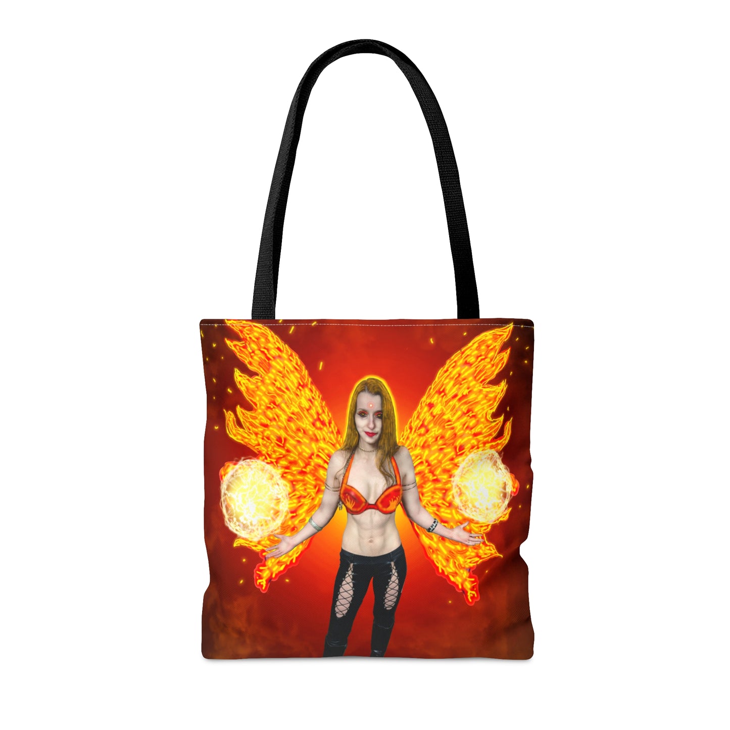 Mystic Fire Fairy Tote Bag