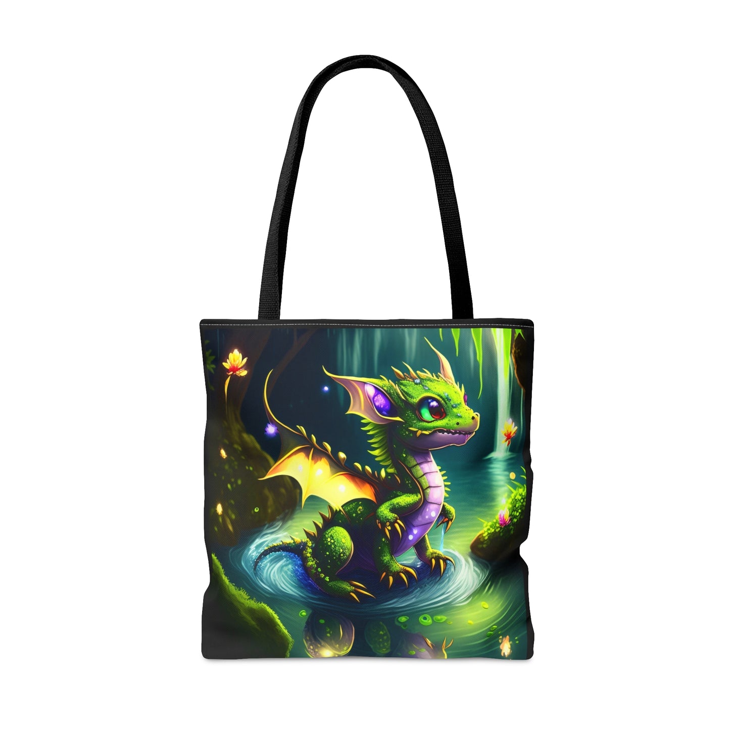 Fae Baby Earth Dragon,Tote Bag