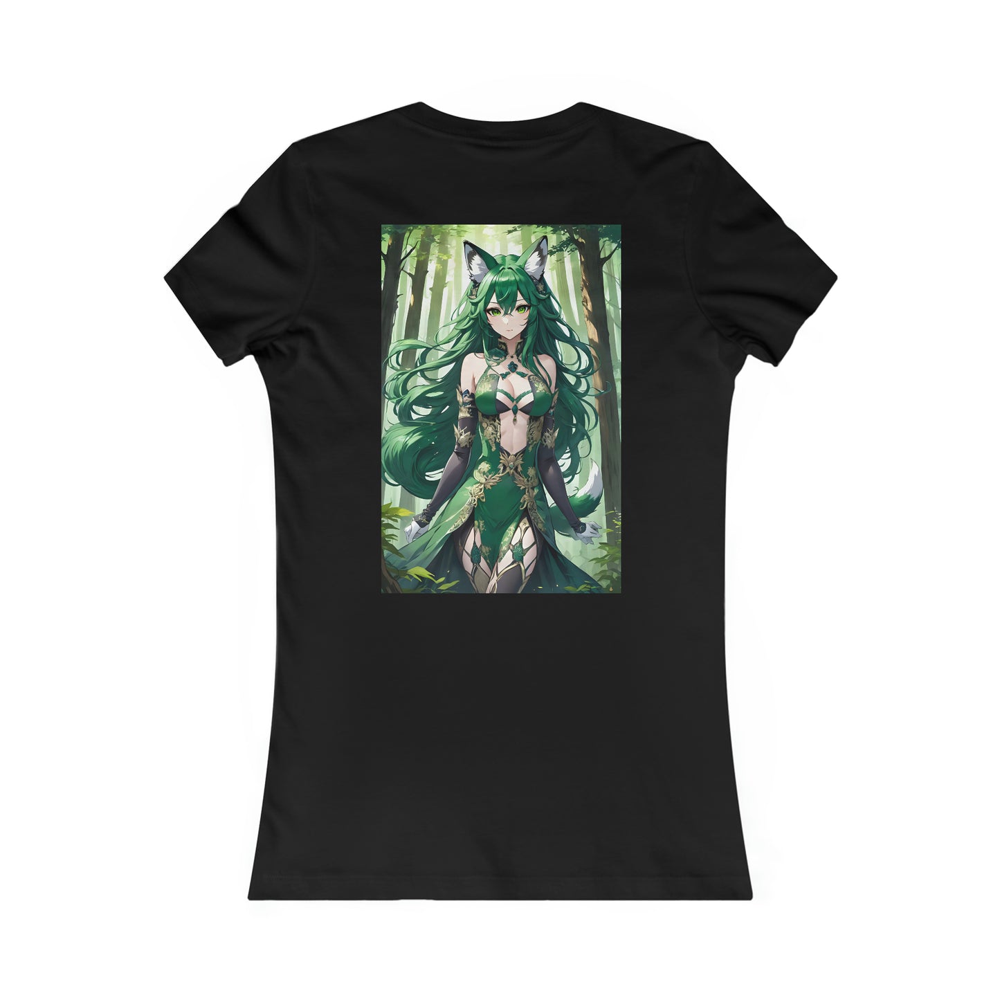 Emerald Fox Goddess, Women's Favorite Tee