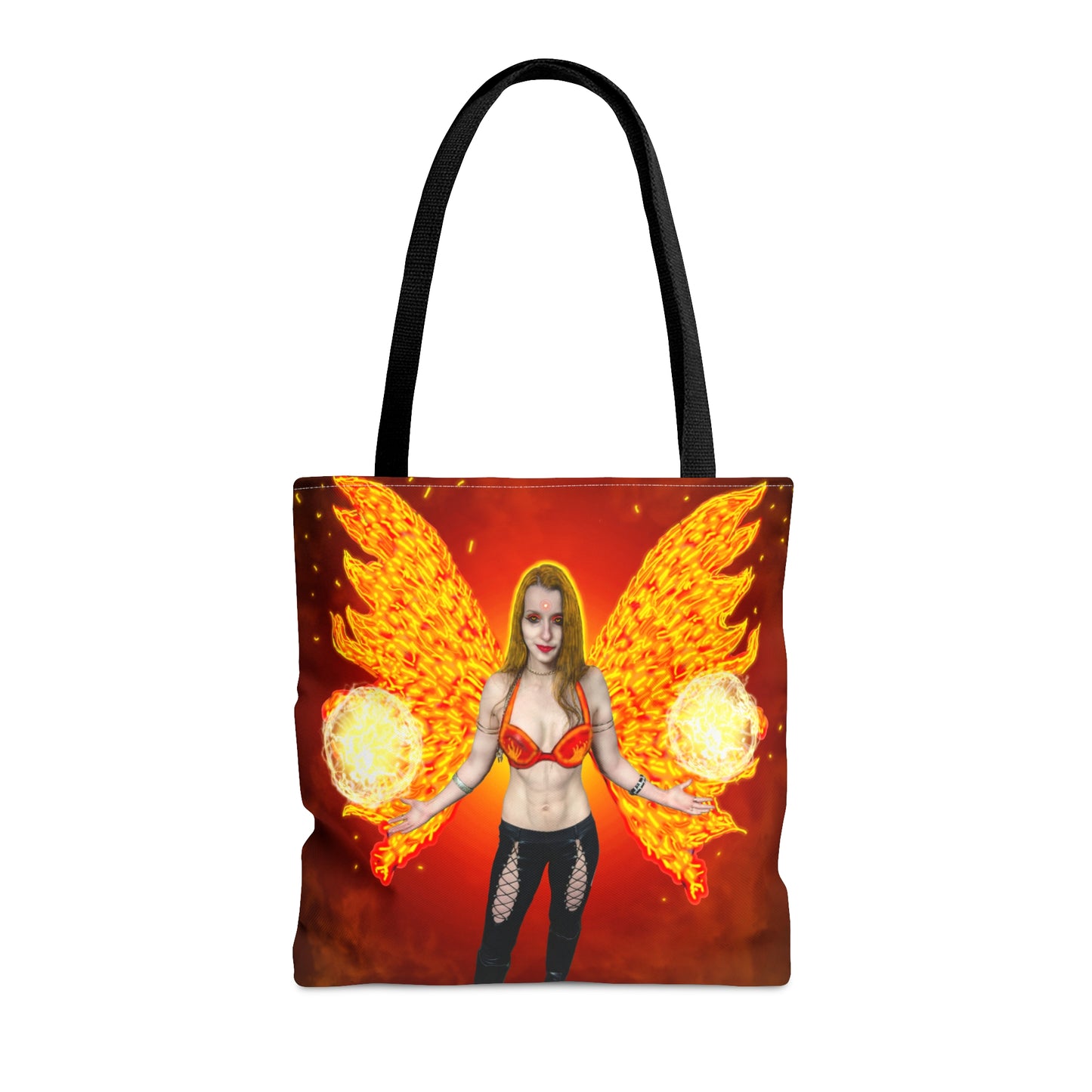 Mystic Fire Fairy Tote Bag