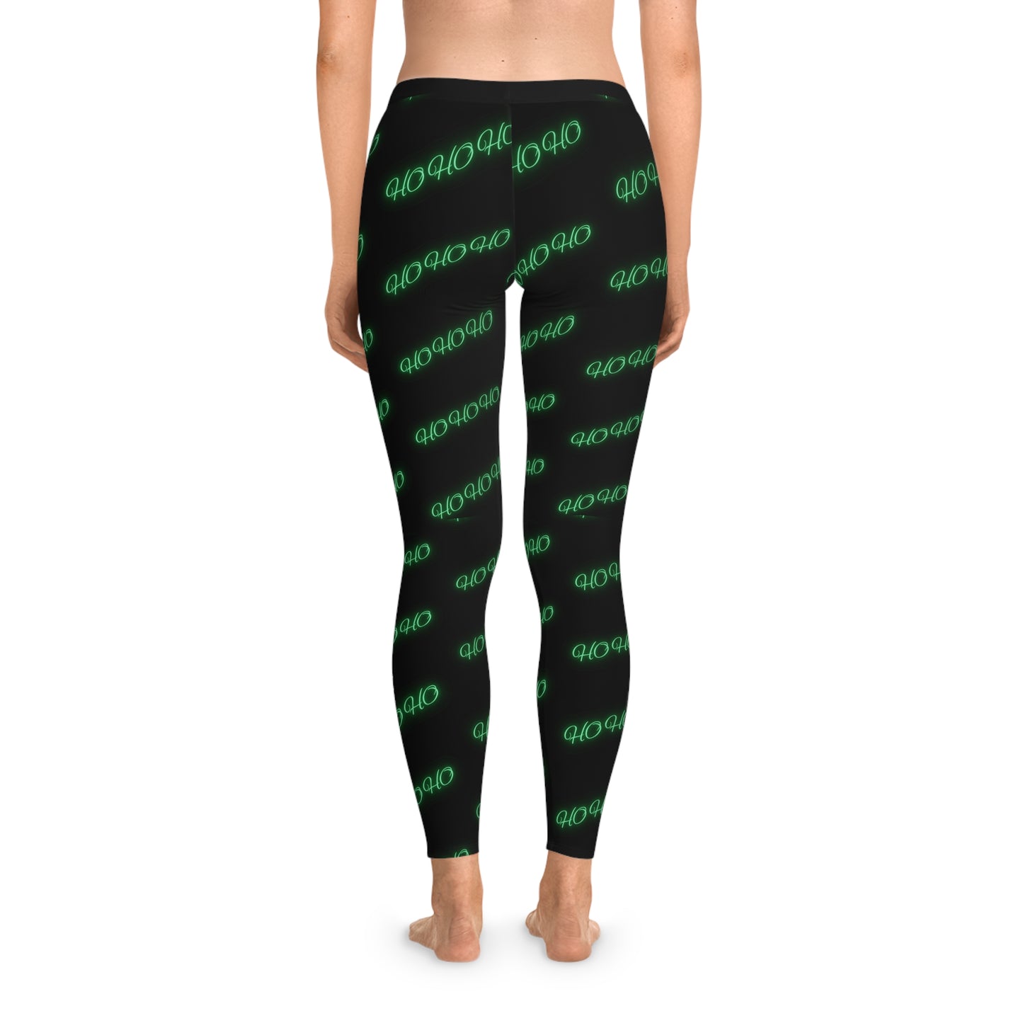 Ho Ho Ho Christmas Stretchy Leggings