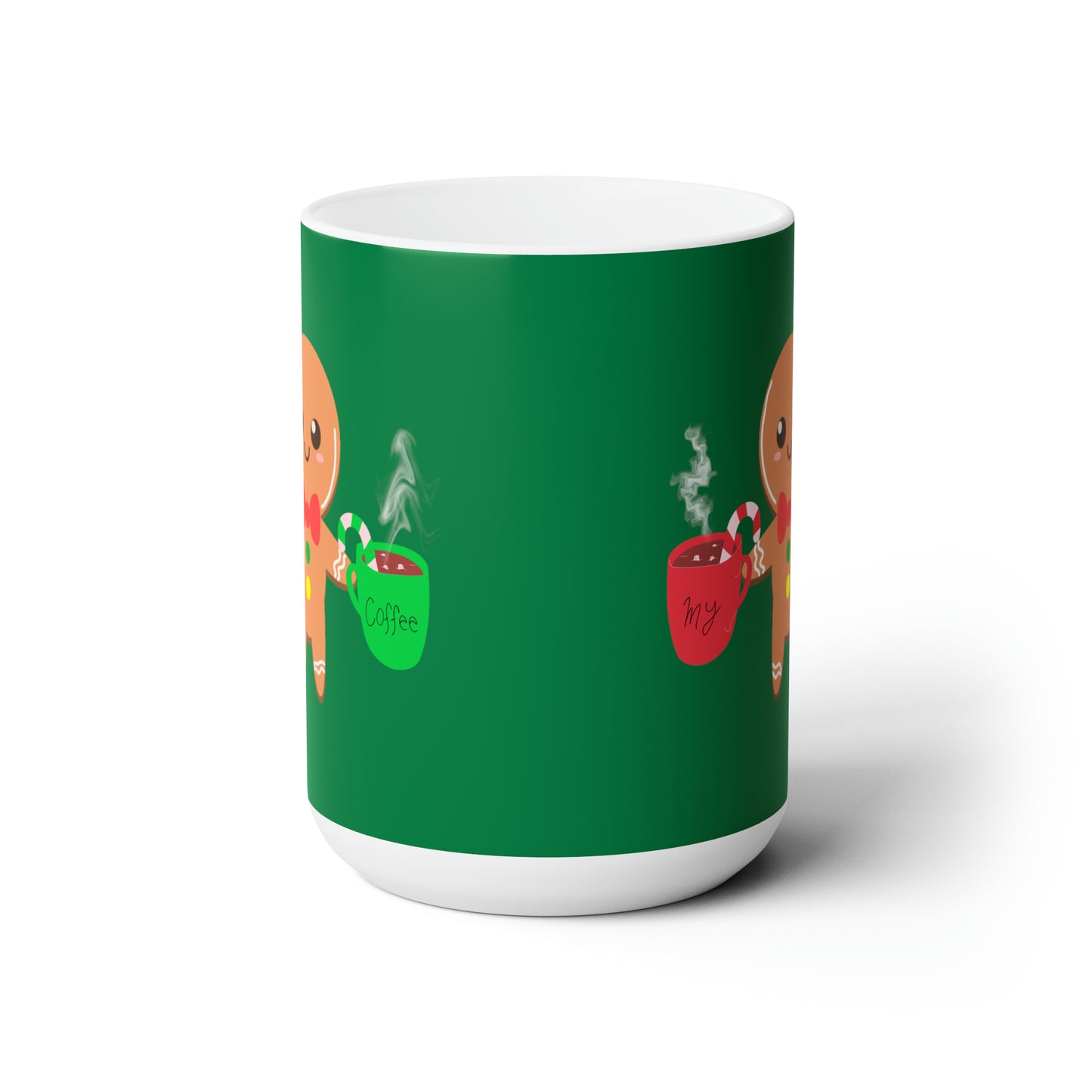 My Coffee Christmas Ceramic Mug 15oz