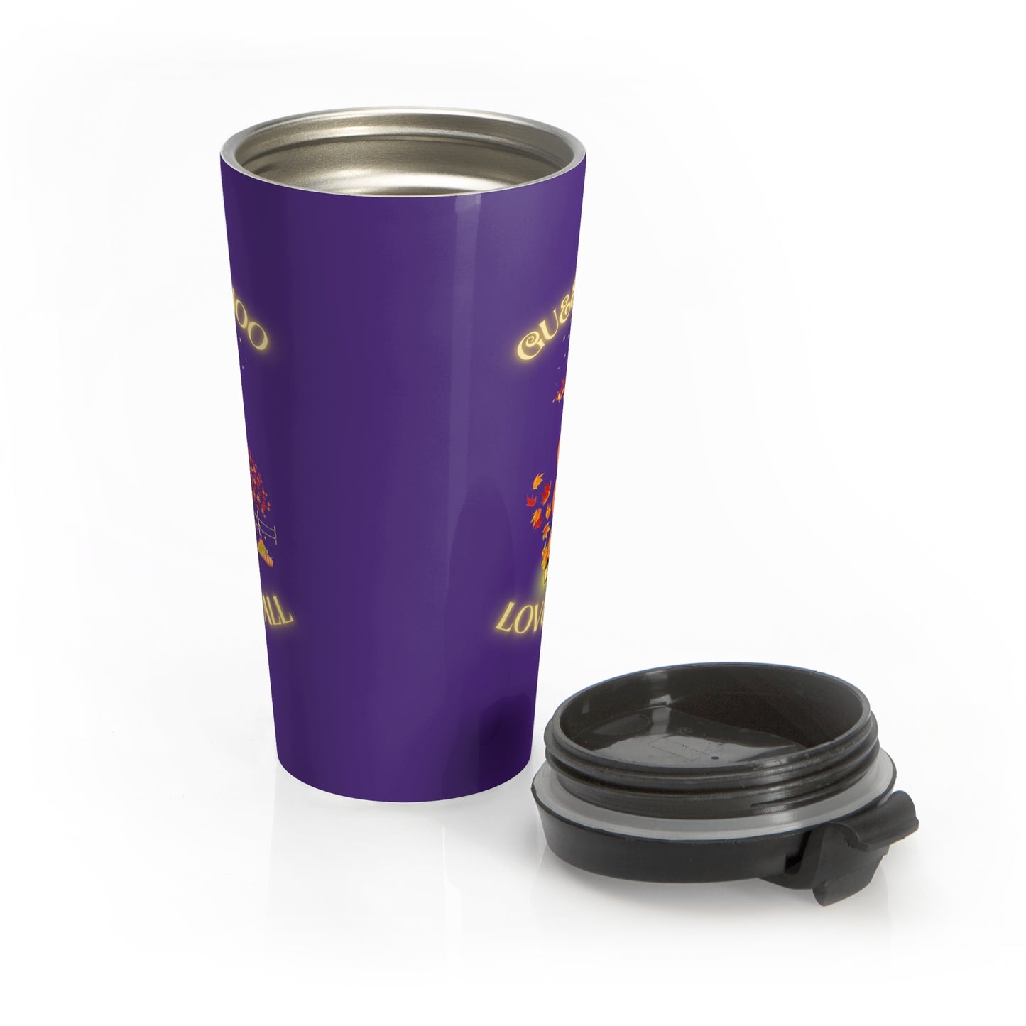 Guess Hoo Loves Fall Travel Mug with Insert