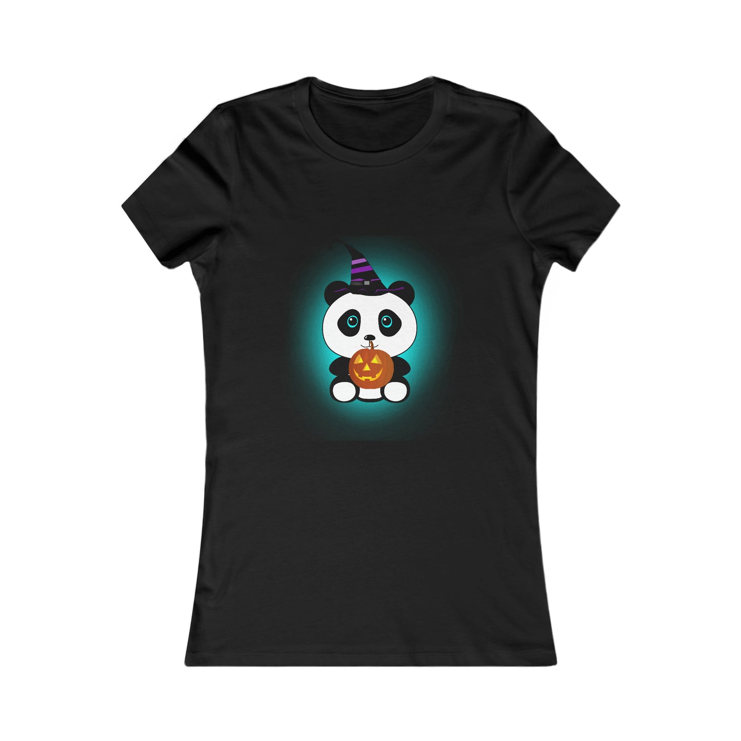 Women's Favorite Tee Panda Halloween Top