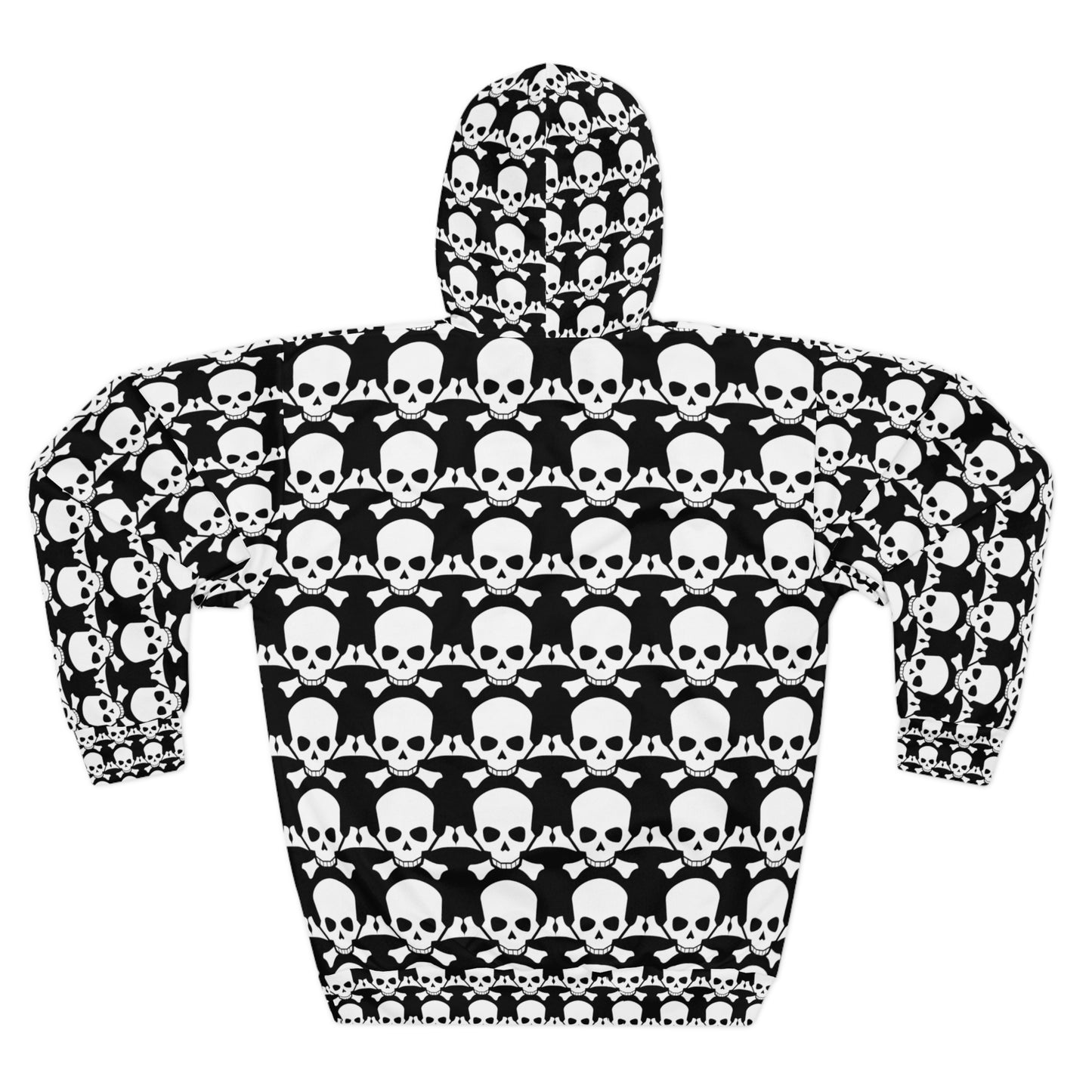 Skull and Cross bones Halloween Pullover Hoodie