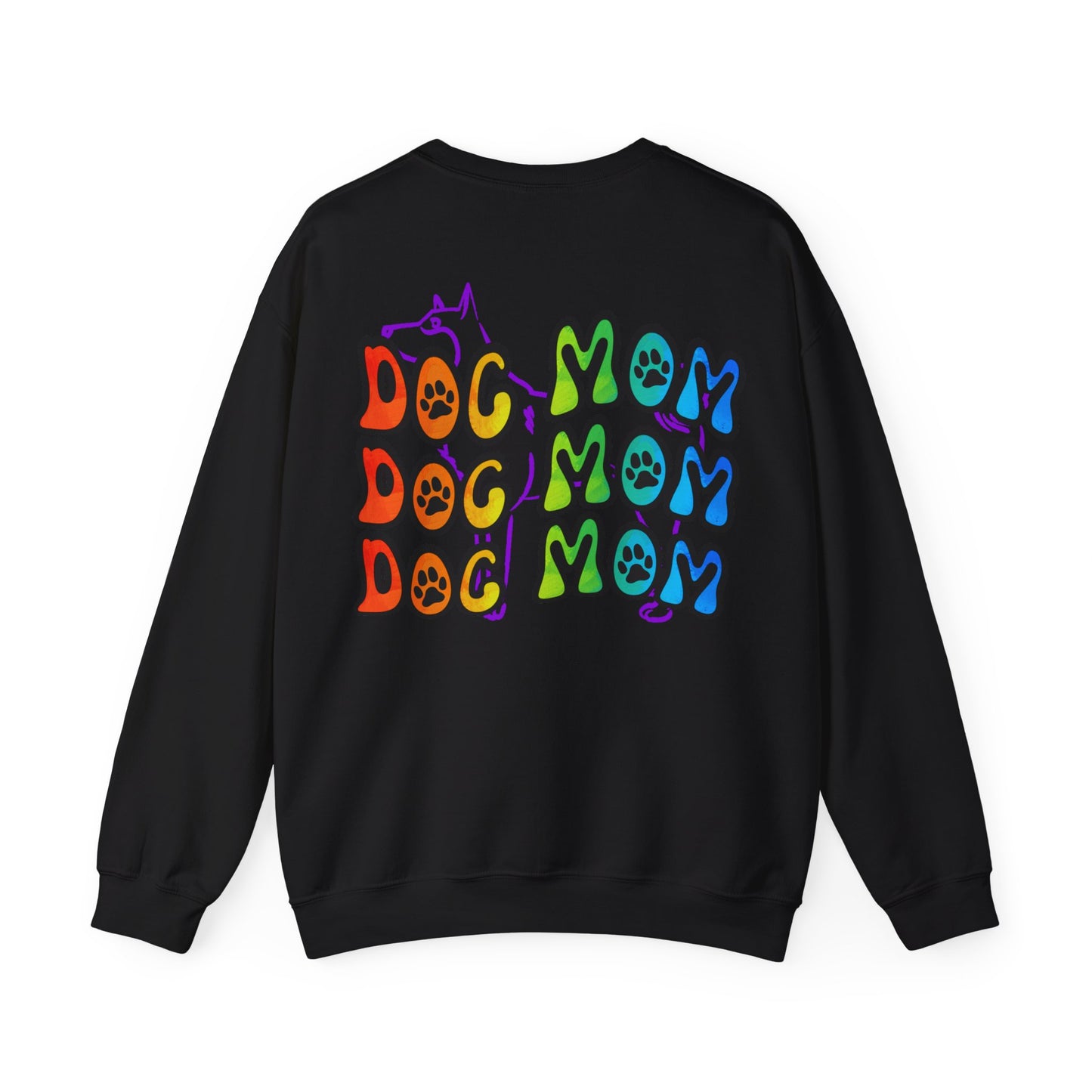 Dog Mom Heavy Blend Sweatshirt