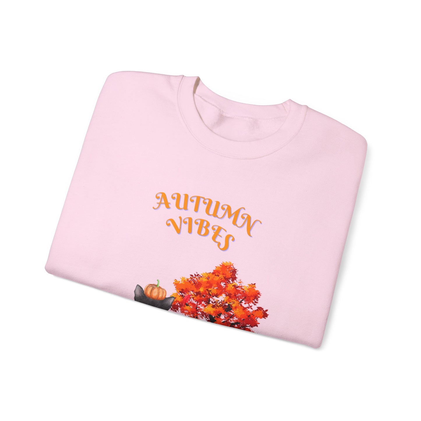 Autumn Vibes Fall Crewneck Sweatshirt