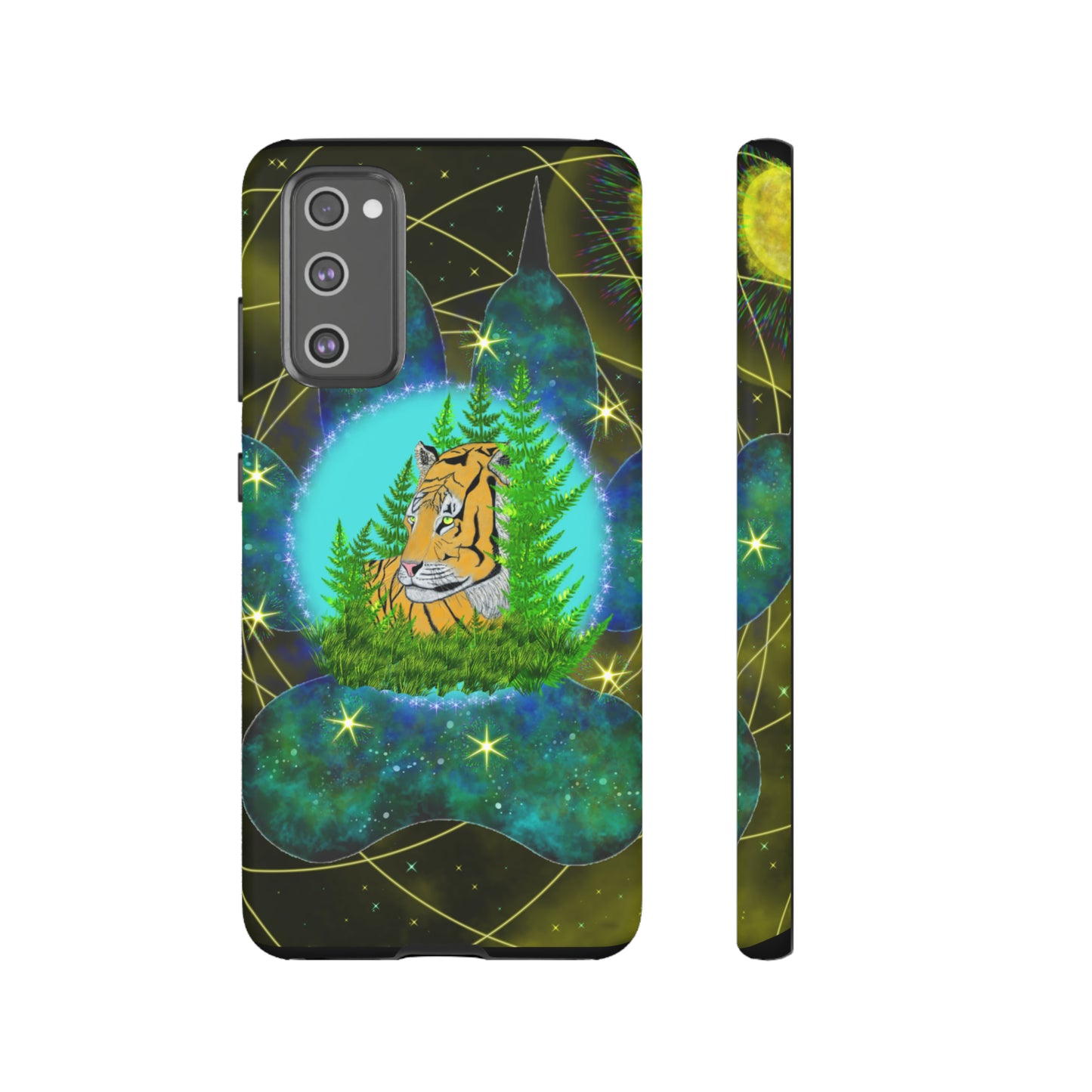 Tiger Medicine Totem Protective Phone Case, Samsung, iPhone, Pixel, all sizes