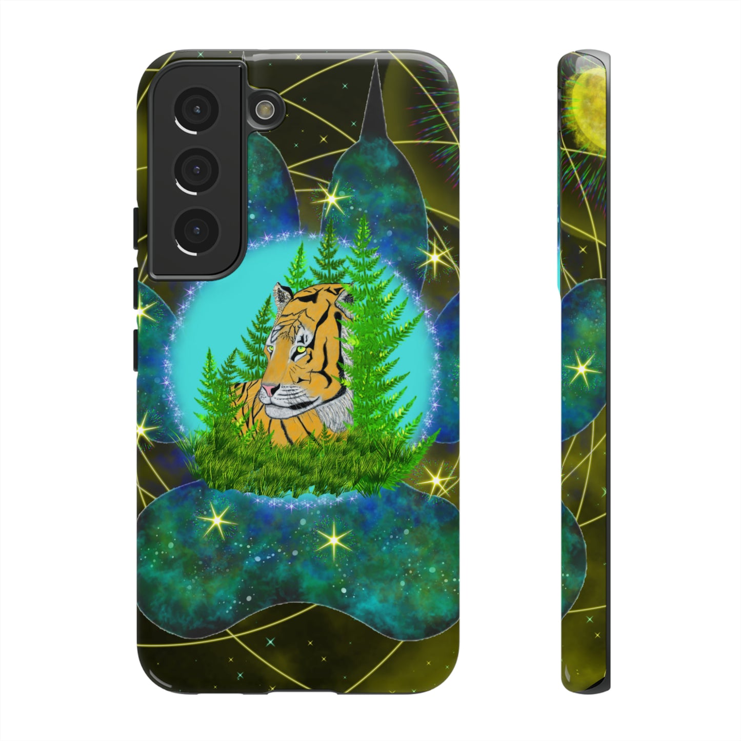 Tiger Medicine Totem Protective Phone Case, Samsung, iPhone, Pixel, all sizes