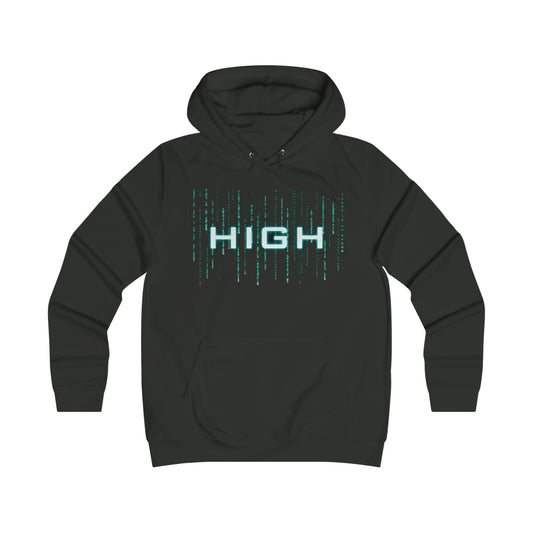 High, 420 themed hoodie, Womens Hoodie