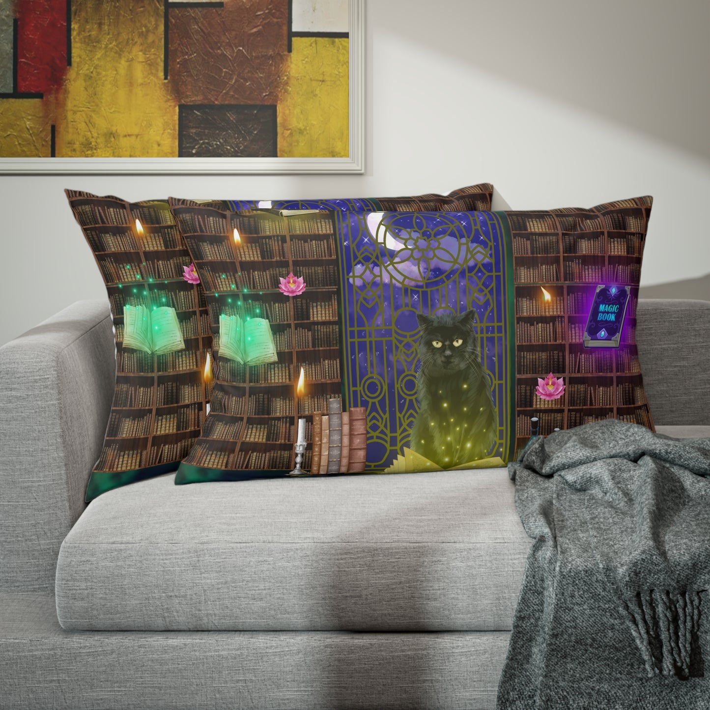 Mystic Cat Pillow case