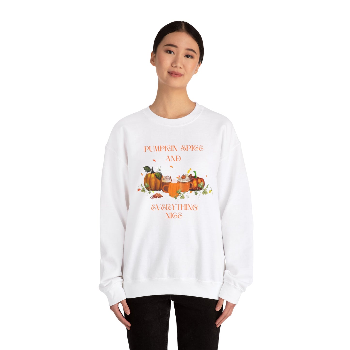 Pumpkin Spice and Everything Nice Crewneck Sweatshirt