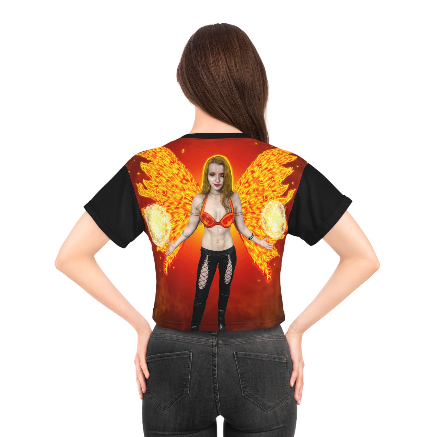 Mystic Fire Fairy Crop Tee