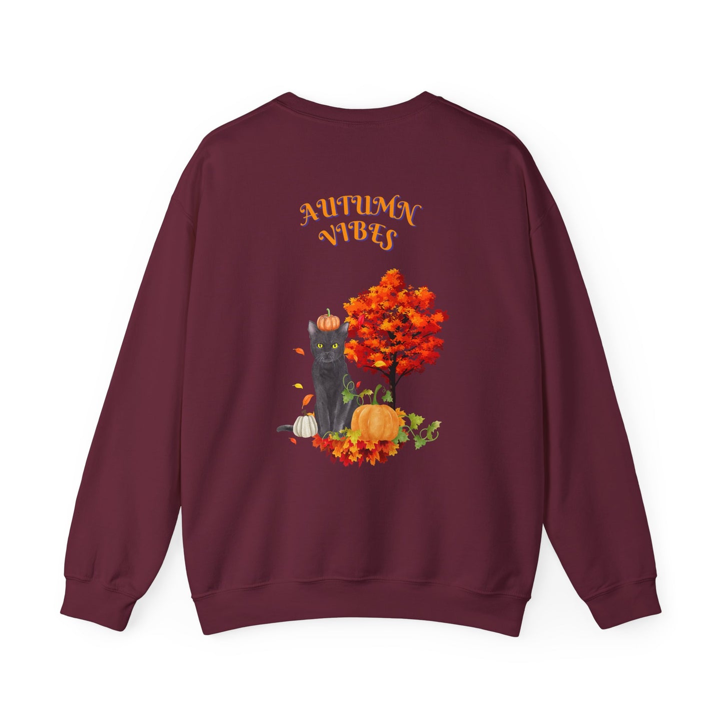 Autumn Vibes Fall Crewneck Sweatshirt