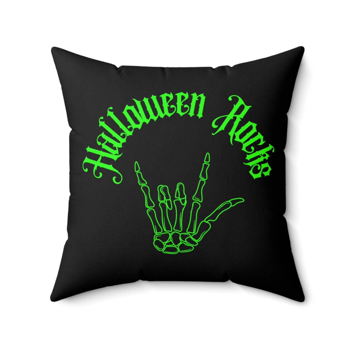 Halloween Rocks Halloween Pillow Spun Polyester Square Pillow