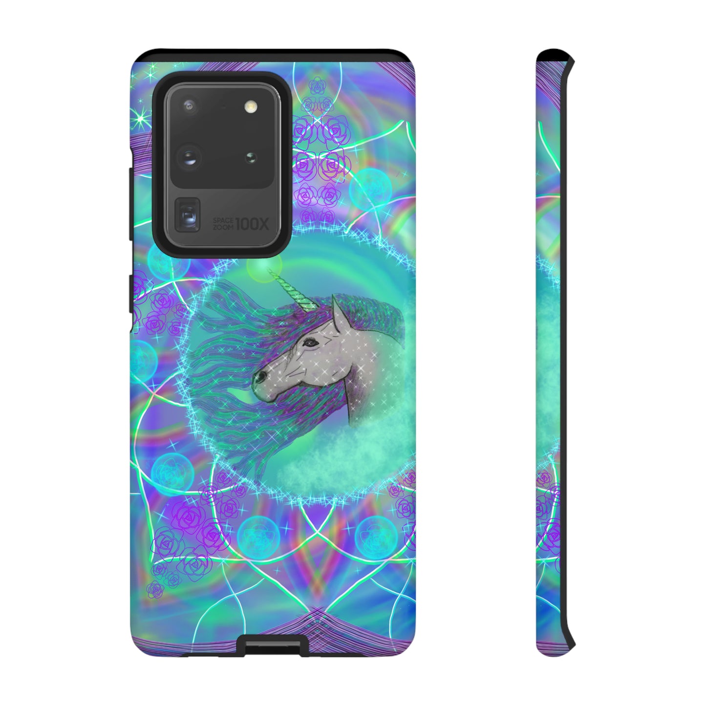 Mystic Unicorn Protective Phone Case, Samsung, iPhone, Pixel, all sizes