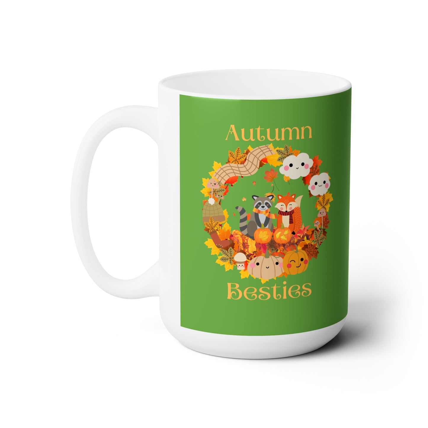 Autumn Besties Ceramic Mug 15oz