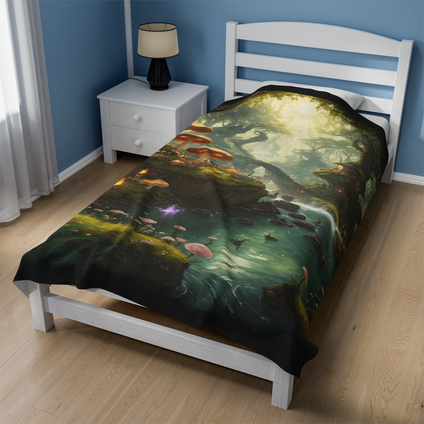 Fairylands, River Of Life, Plush Blanket