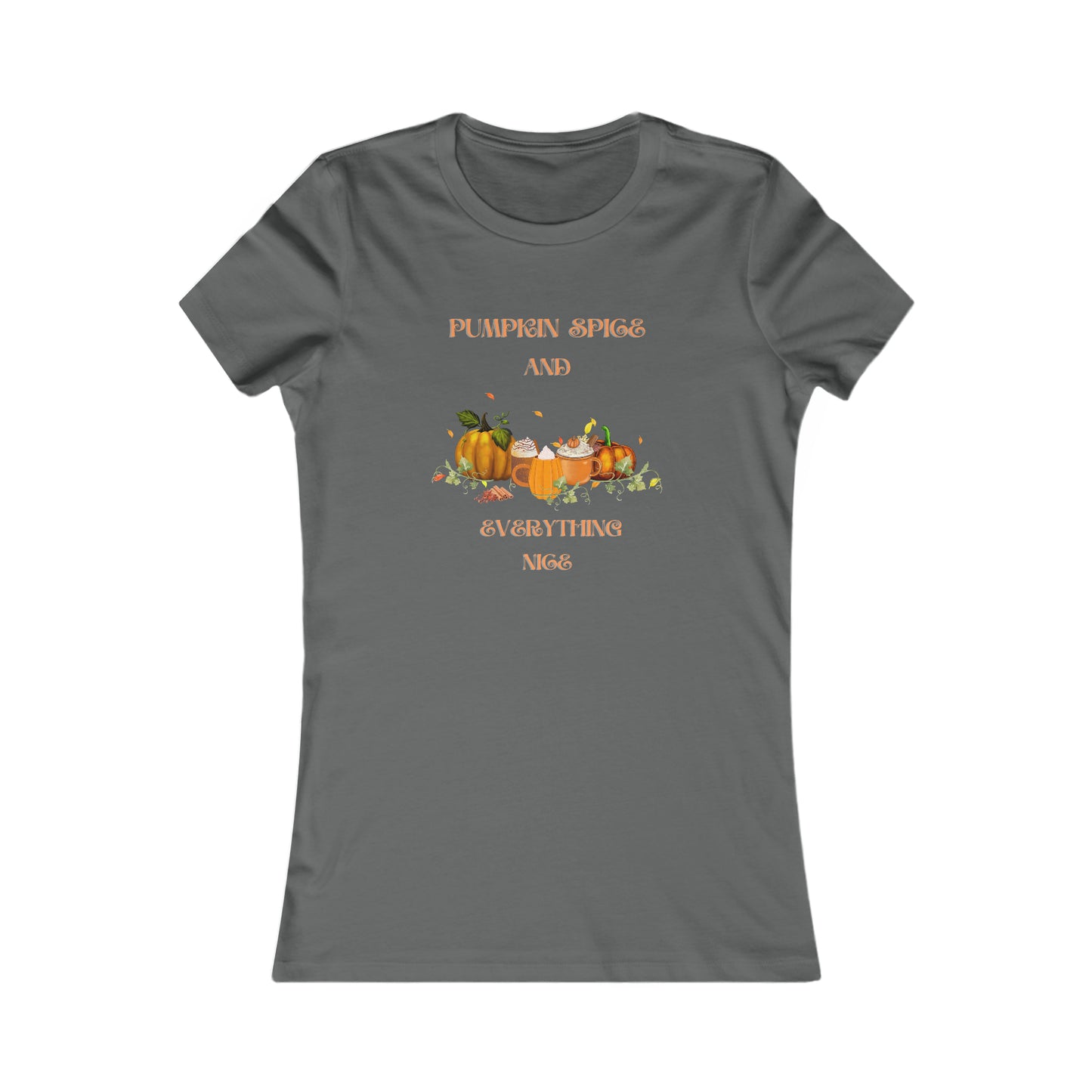 Pumpkin Spice and Everything Nice Women's Halloween Favorite Tee