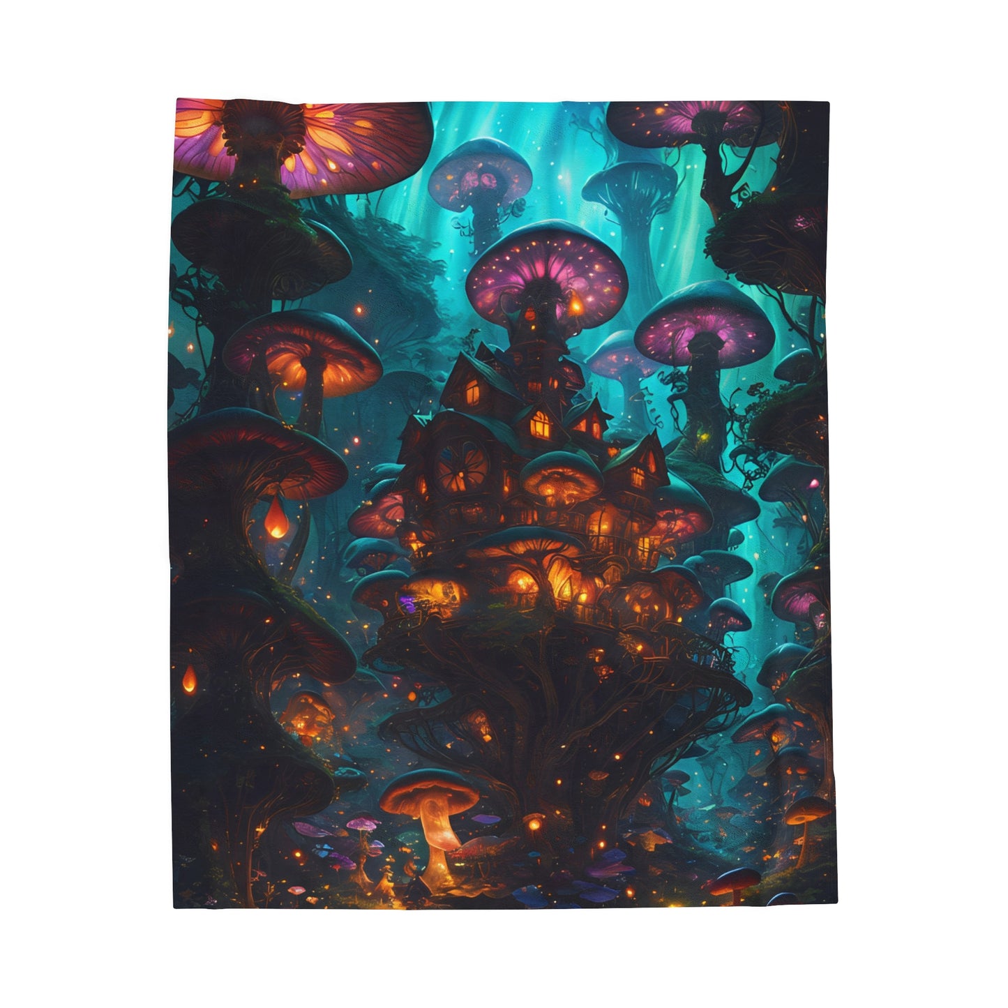 The Fae Realm,, Velveteen Plush Blanket