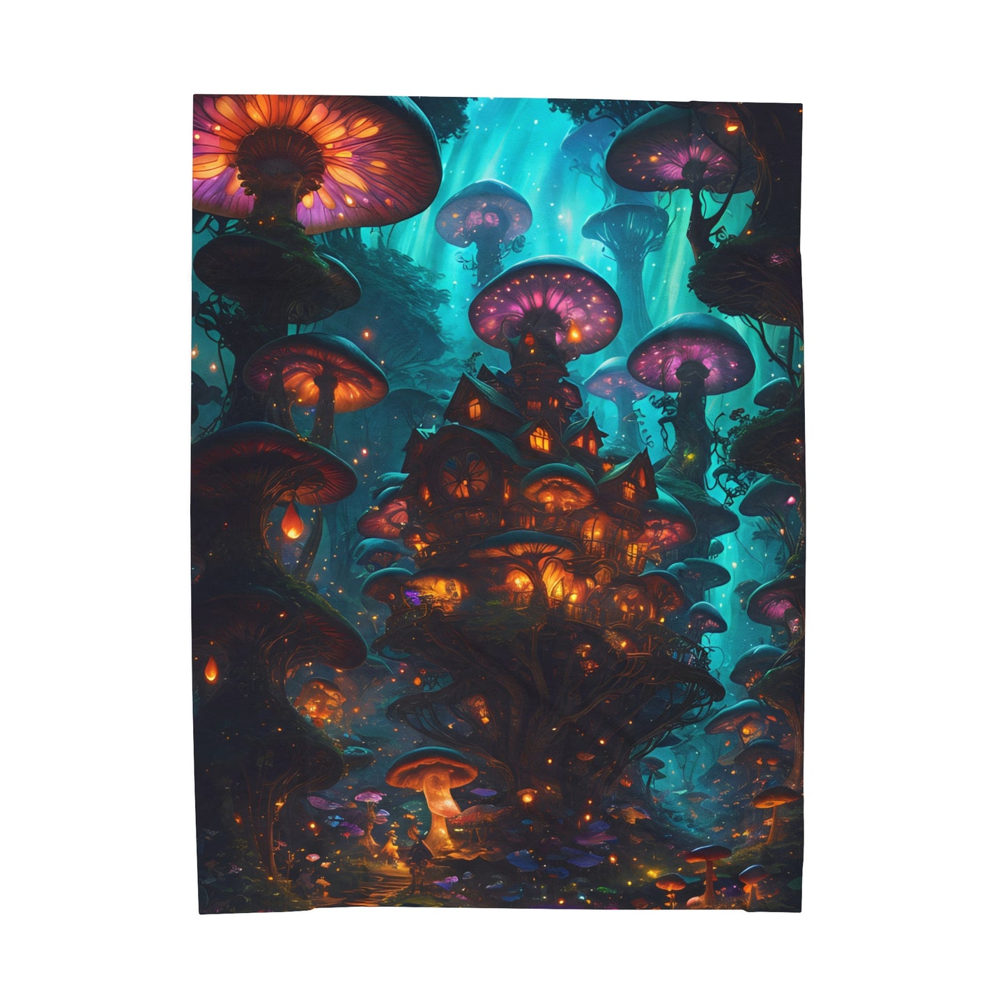 The Fae Realm,, Velveteen Plush Blanket