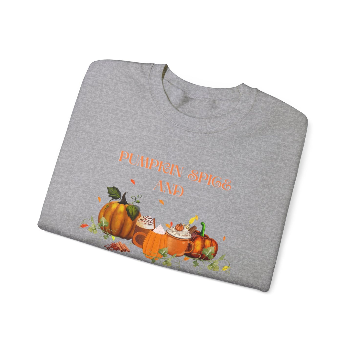 Pumpkin Spice and Everything Nice Crewneck Sweatshirt