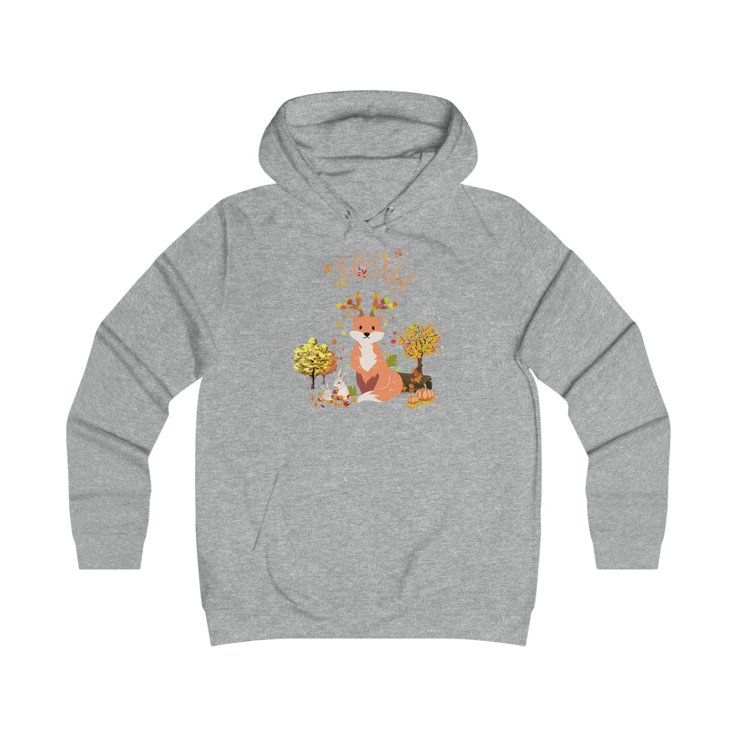 Foxy Fall Girlie College Hoodie