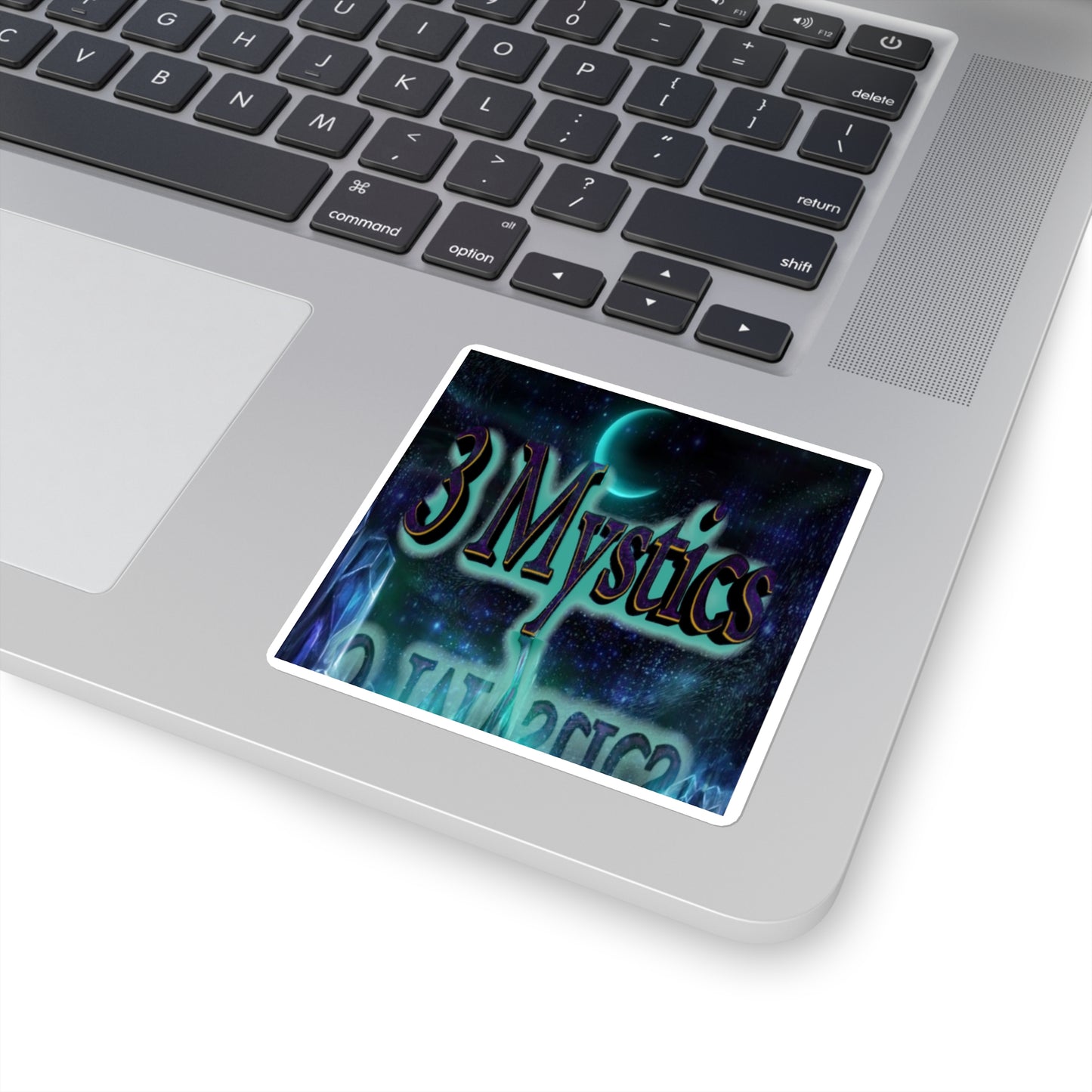 3 Mystics Square Stickers