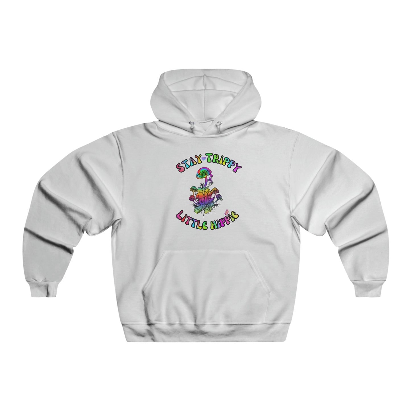 Stay Trippy Little Hippie, Men's NUBLEND® Hooded Sweatshirt