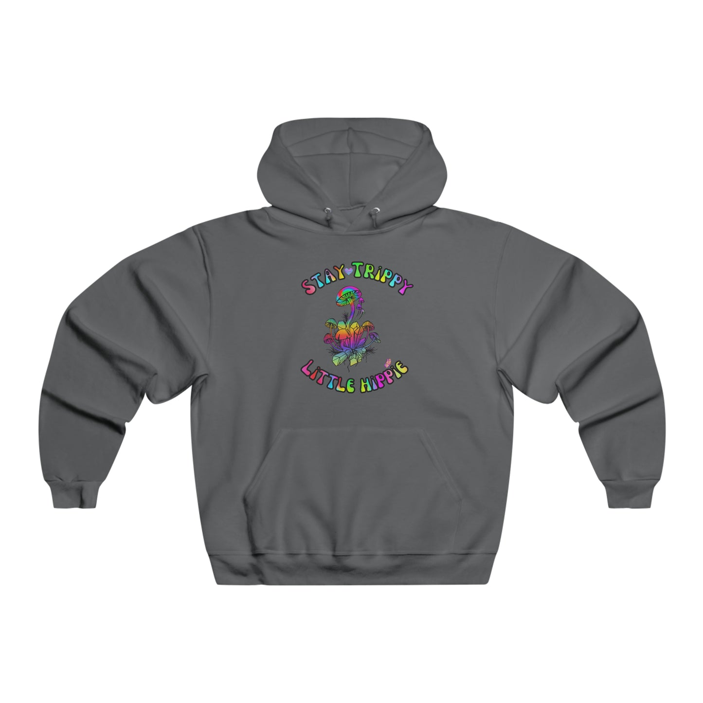 Stay Trippy Little Hippie, Men's NUBLEND® Hooded Sweatshirt
