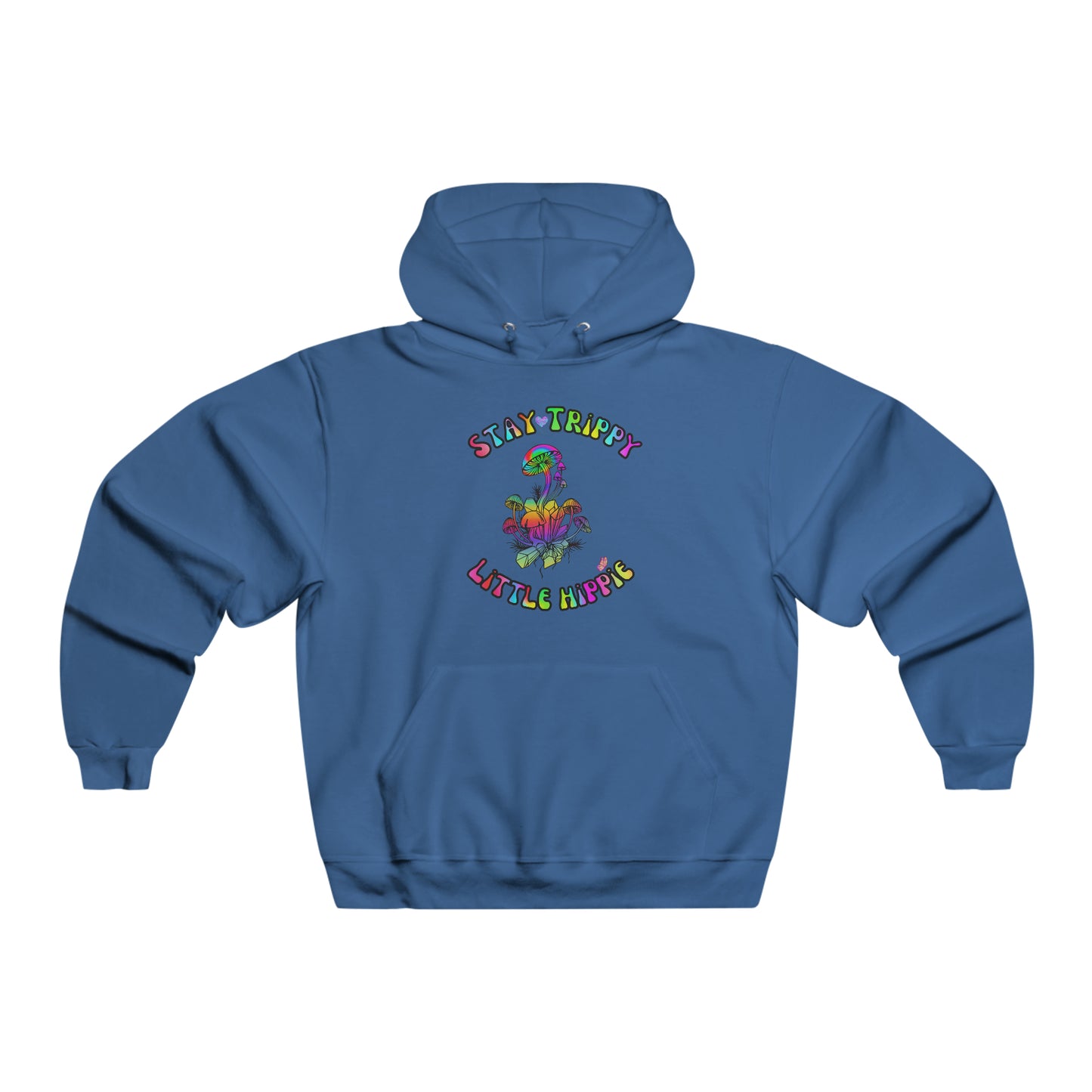 Stay Trippy Little Hippie, Men's NUBLEND® Hooded Sweatshirt