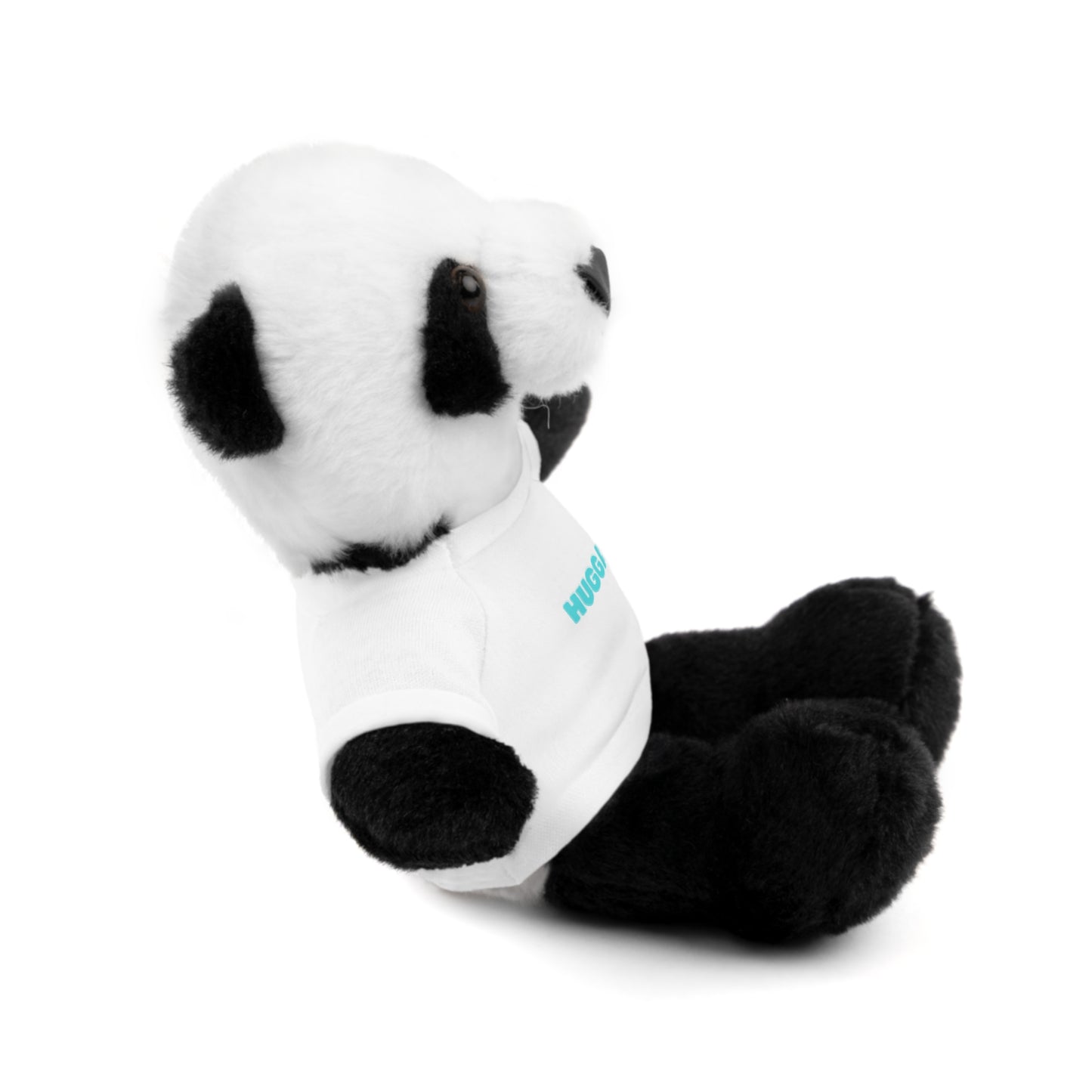 Kids Cute Huggable Stuffed Animals with Tee, Panda, Sheep, Bunny, Teddy Bear, Lion, Jaguar