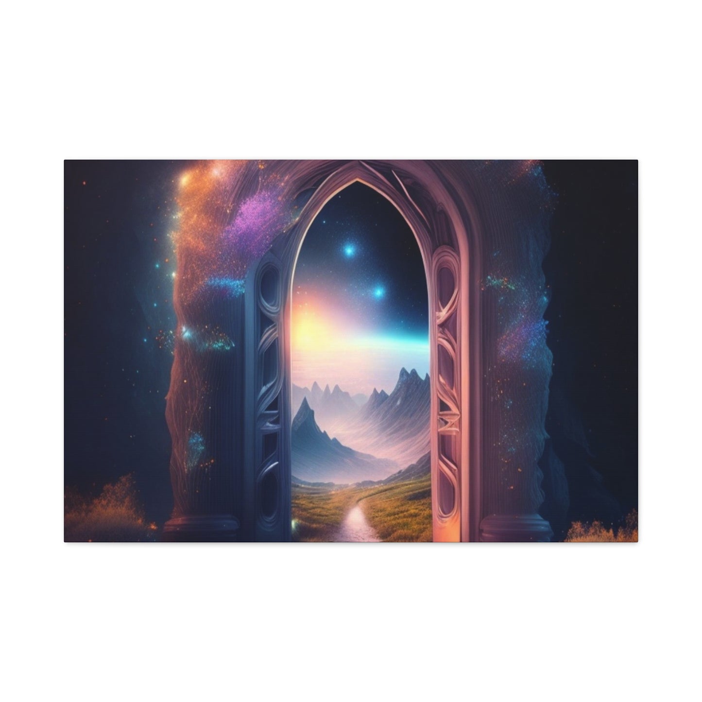 Portal To Another Realm , Canvas Art, Canvas Print, Wall Decor, Original Art, Unique Gifts