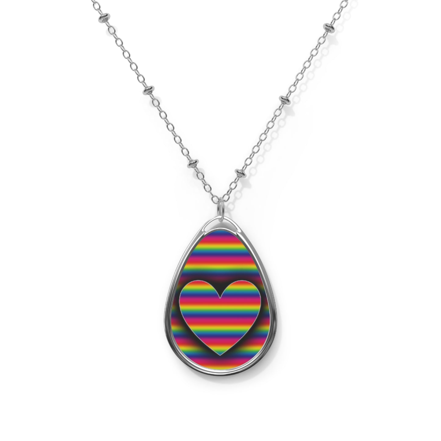 PRIDE Heart Necklace