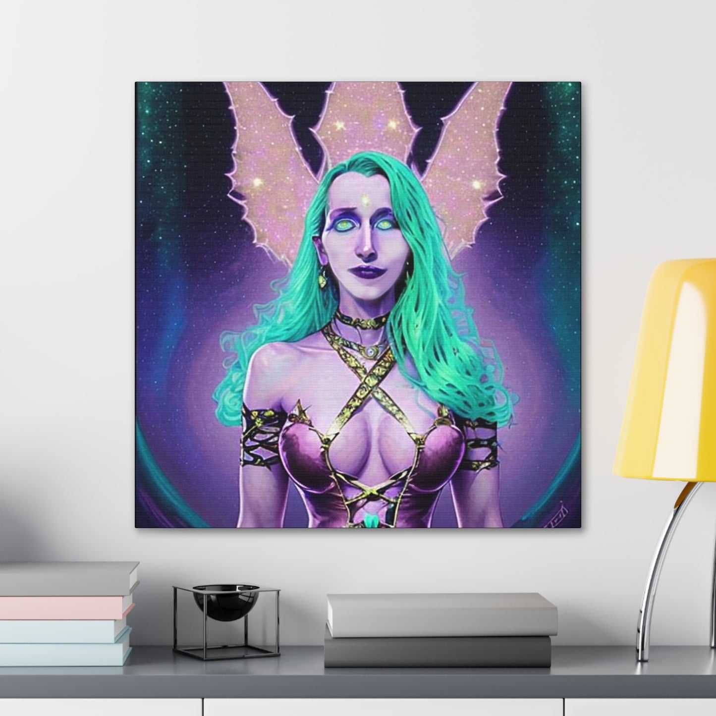 Abundantia, Roman Goddess Of Abundance, Prosperity Art, Canvas Art Print, Original Art, Unique Gifts