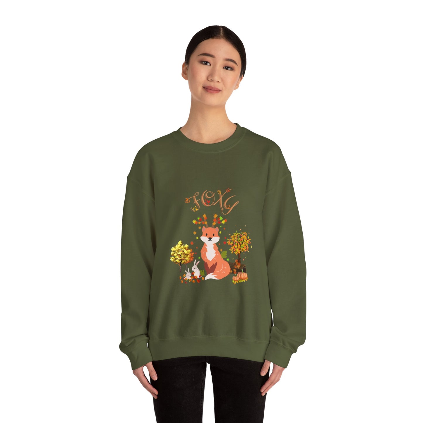 Foxy Fall Crewneck Sweatshirt