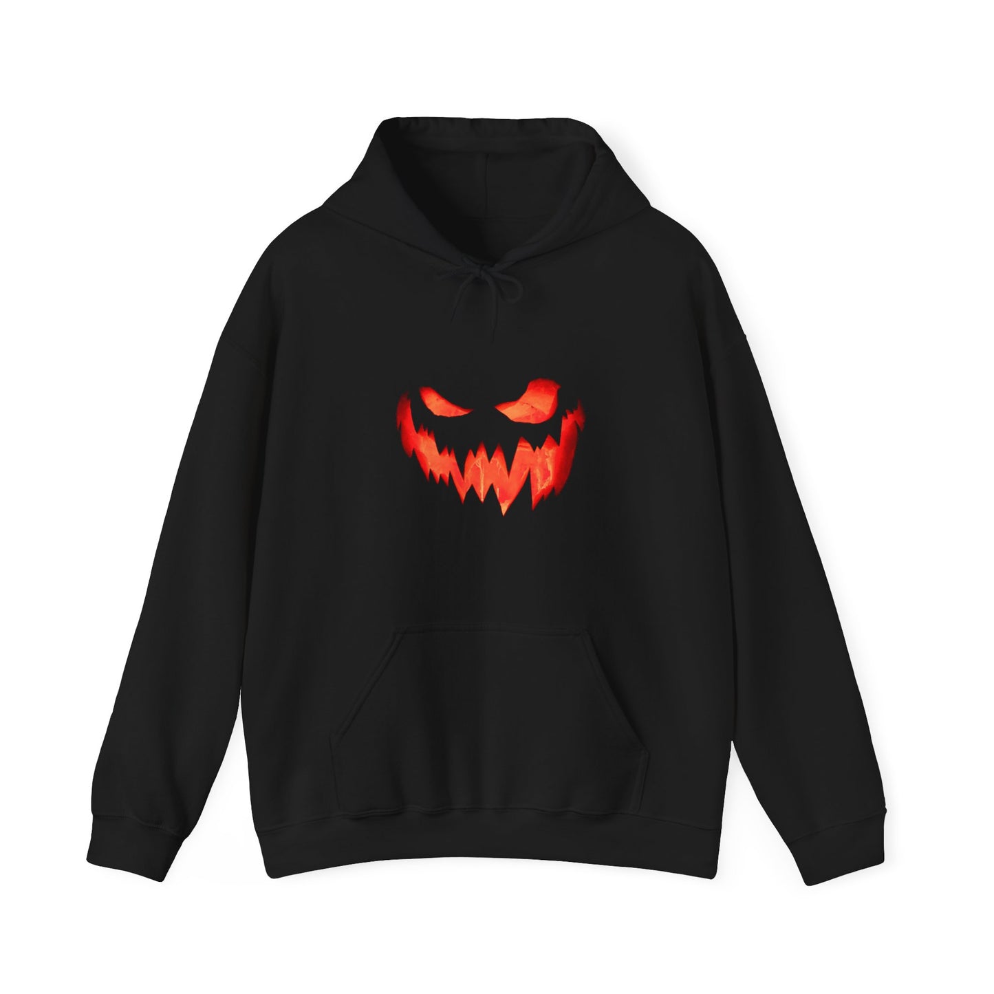 Unisex Heavy Blend Spooky Pumpkin Hooded Halloween Sweatshirt