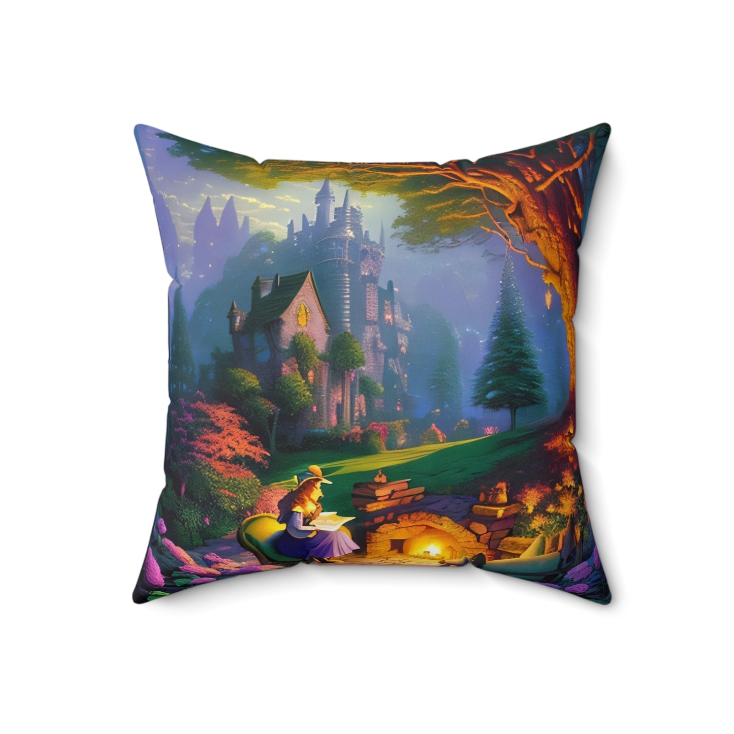 Fairytales, Spun Polyester Square Pillow