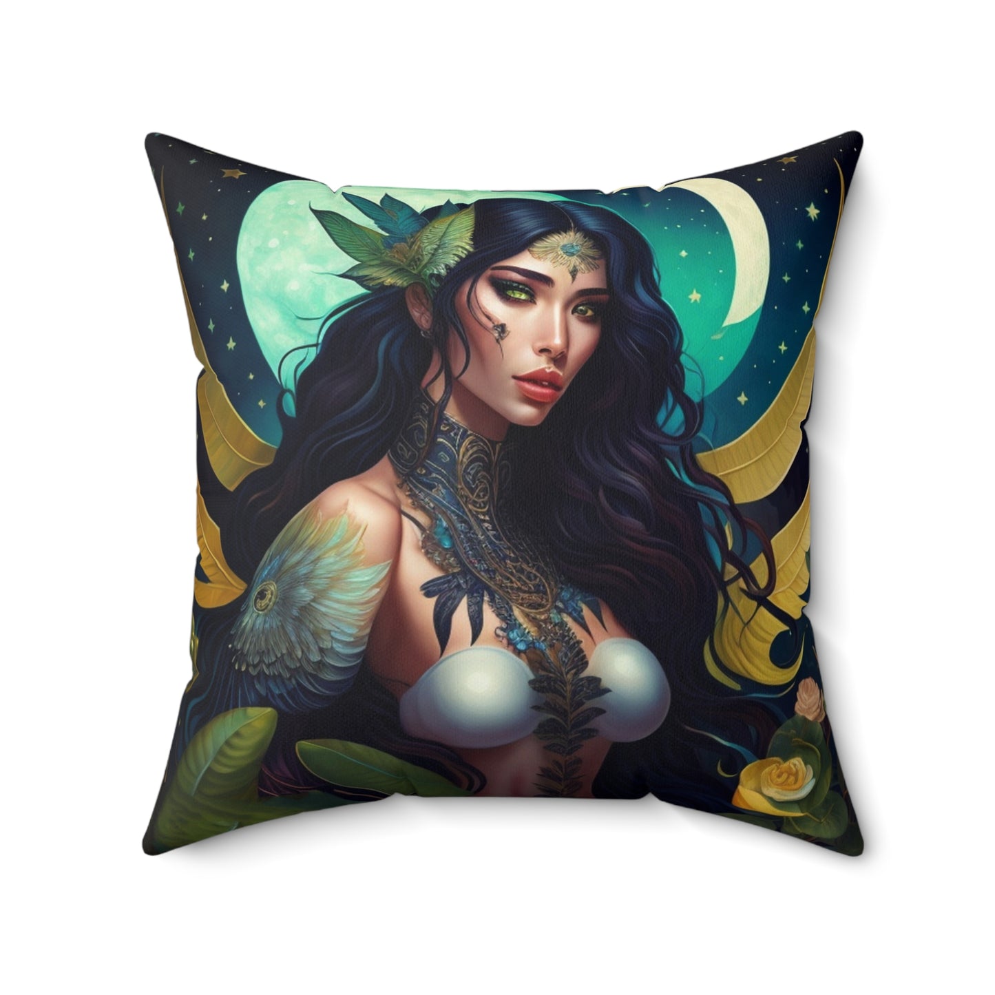 The Goddess, Spun Polyester Square Pillow