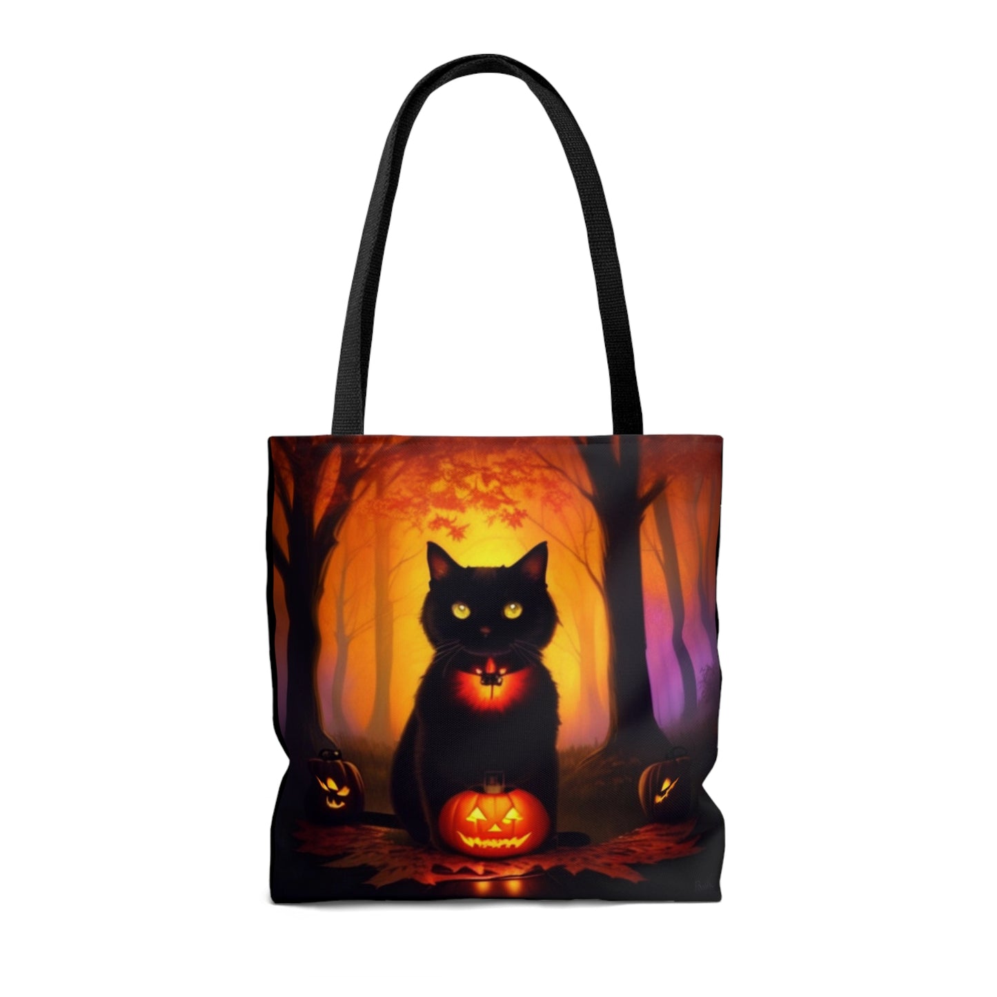 Haunted Forest Halloween Candy Tote Bag