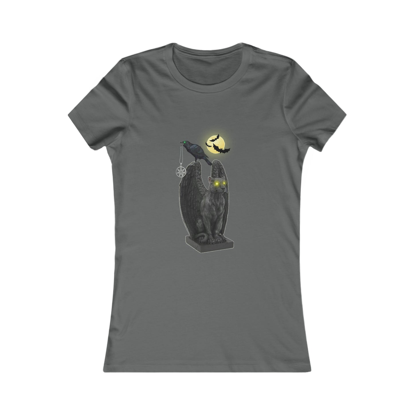 Women's Favorite Tee Edgar Allan Poe Raven Top