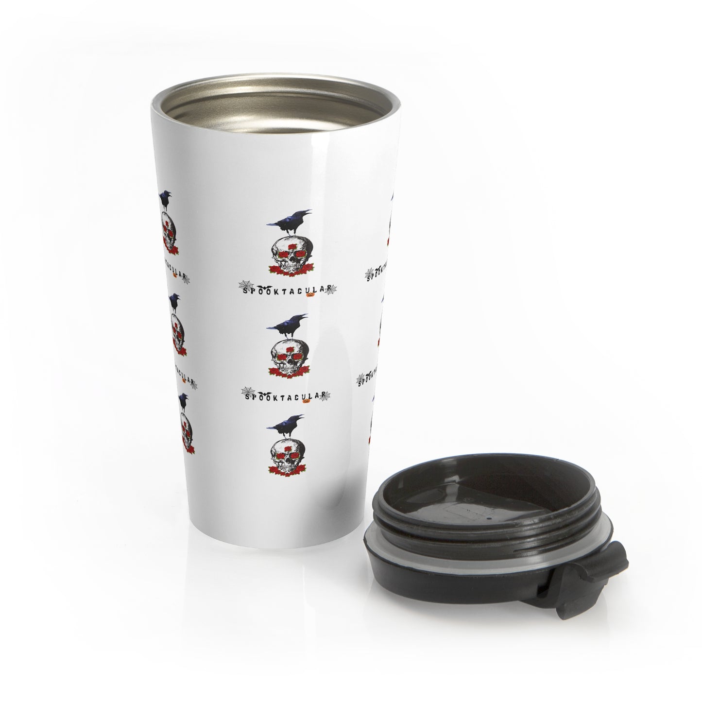 Stainless Steel Spooktacular Halloween Travel Mug with Insert