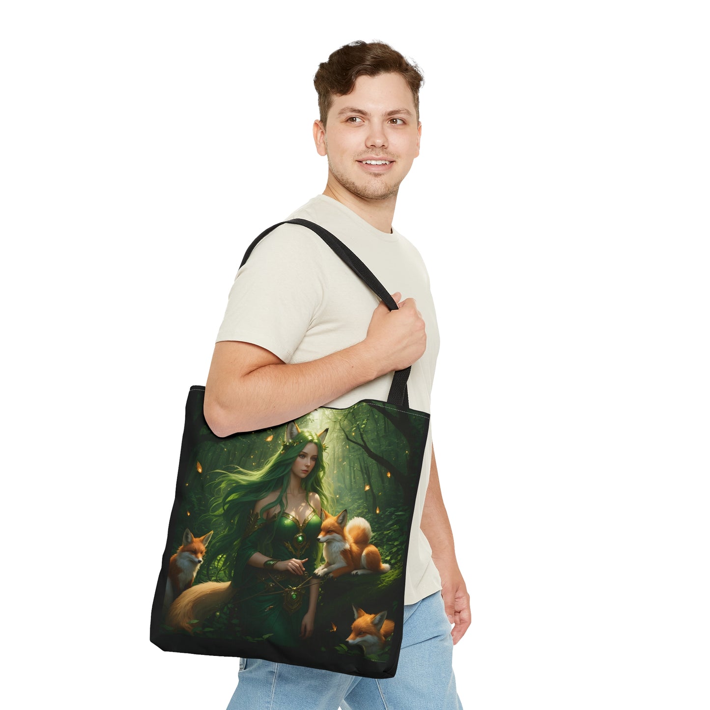 The Fox Deity, Tote Bag