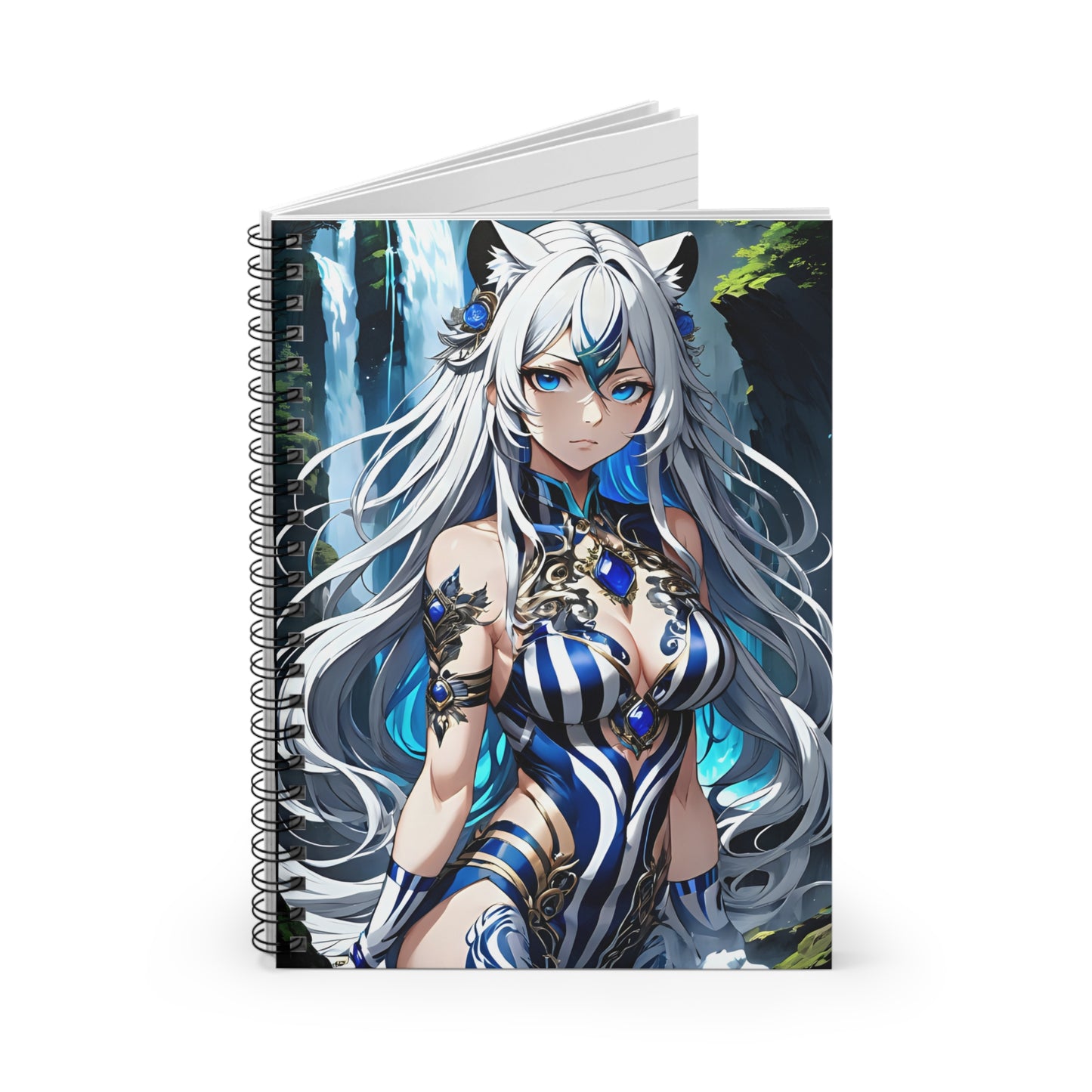 Sapphire Blue Tigress, Notebook