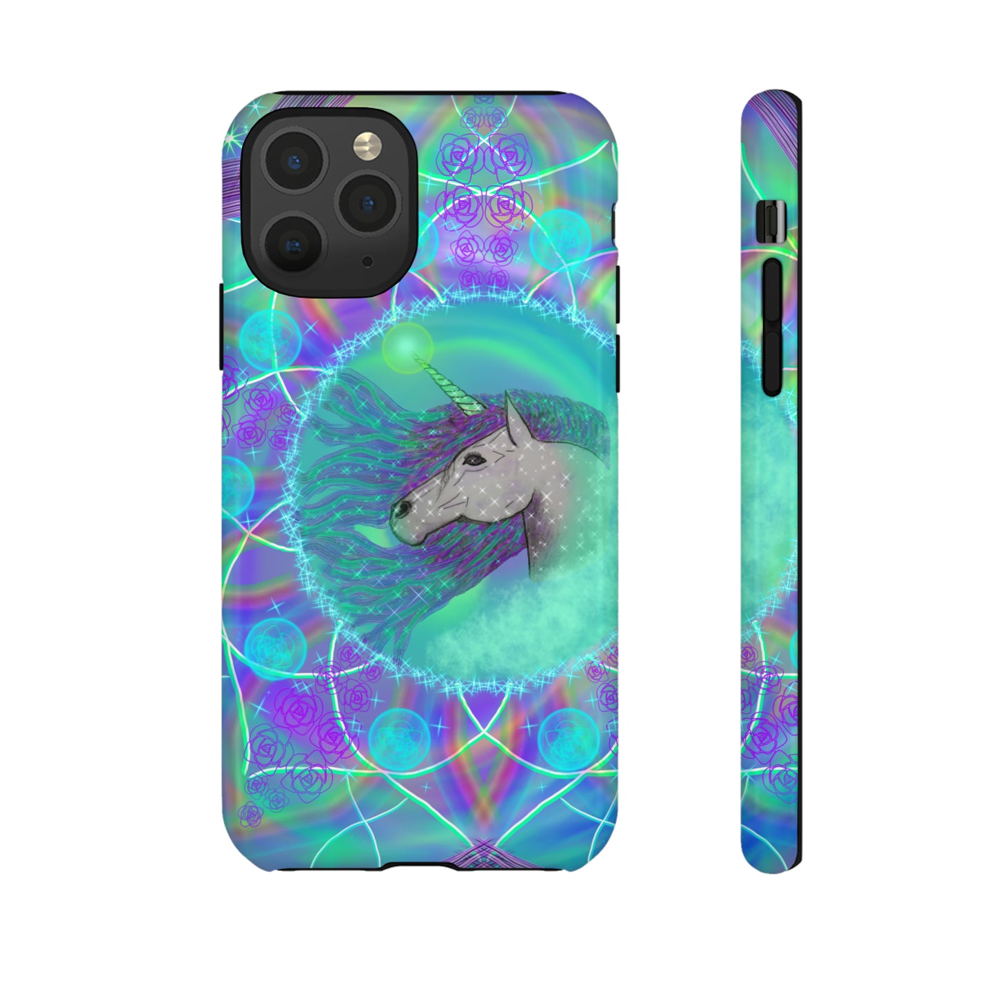 Mystic Unicorn Protective Phone Case, Samsung, iPhone, Pixel, all sizes